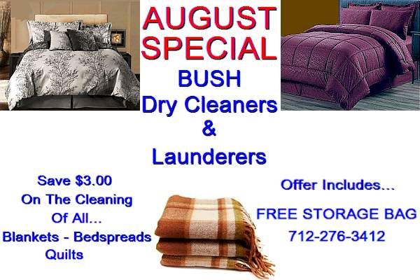 Bush dry cleaners august2018