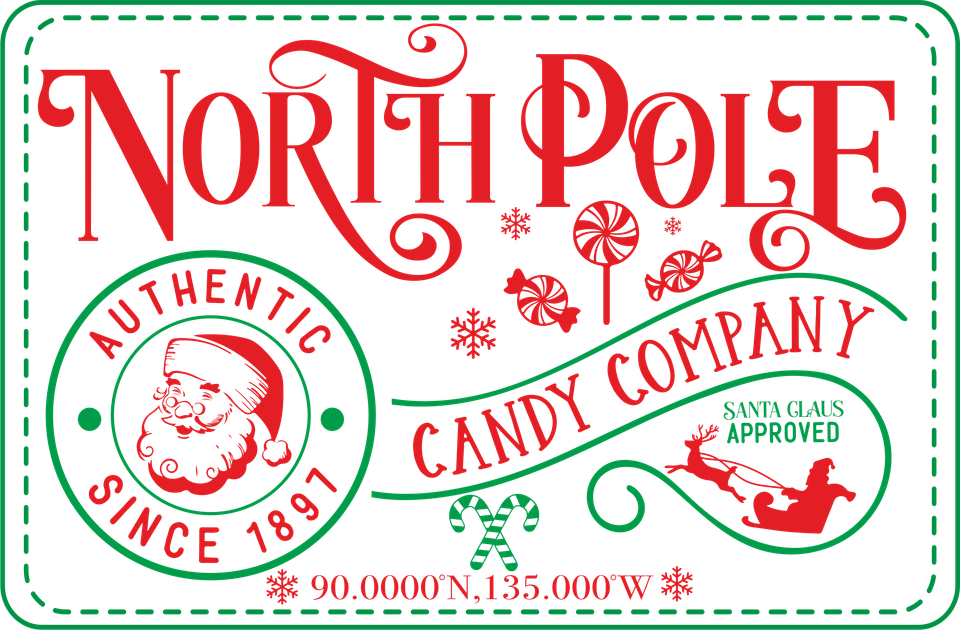 Seasons   christmas north pole candy company