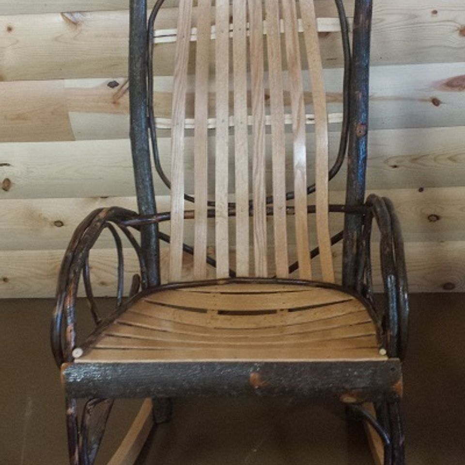 Sunrise poly lawn   hardwood furniture   paden  oklahoma   split hickory rockers and tables   20160301 17215220180518 26811 b0ukql