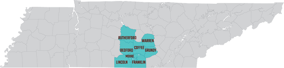 Tennessee service area