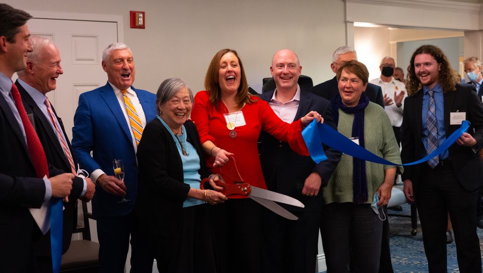Concord park ribbon cutting