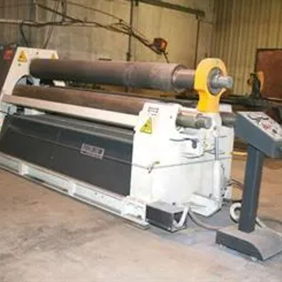 Plate roller 8’ long x ½” max thickness