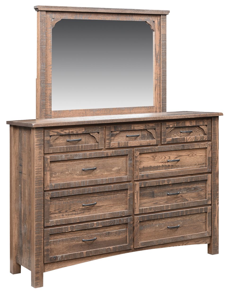 Briar 2650 2658 9drw dresser mirror consetoga