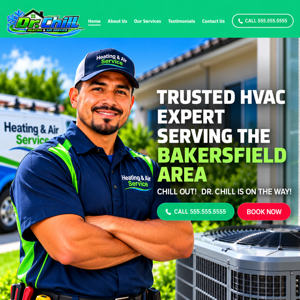 Dr. chill hvac hero banner