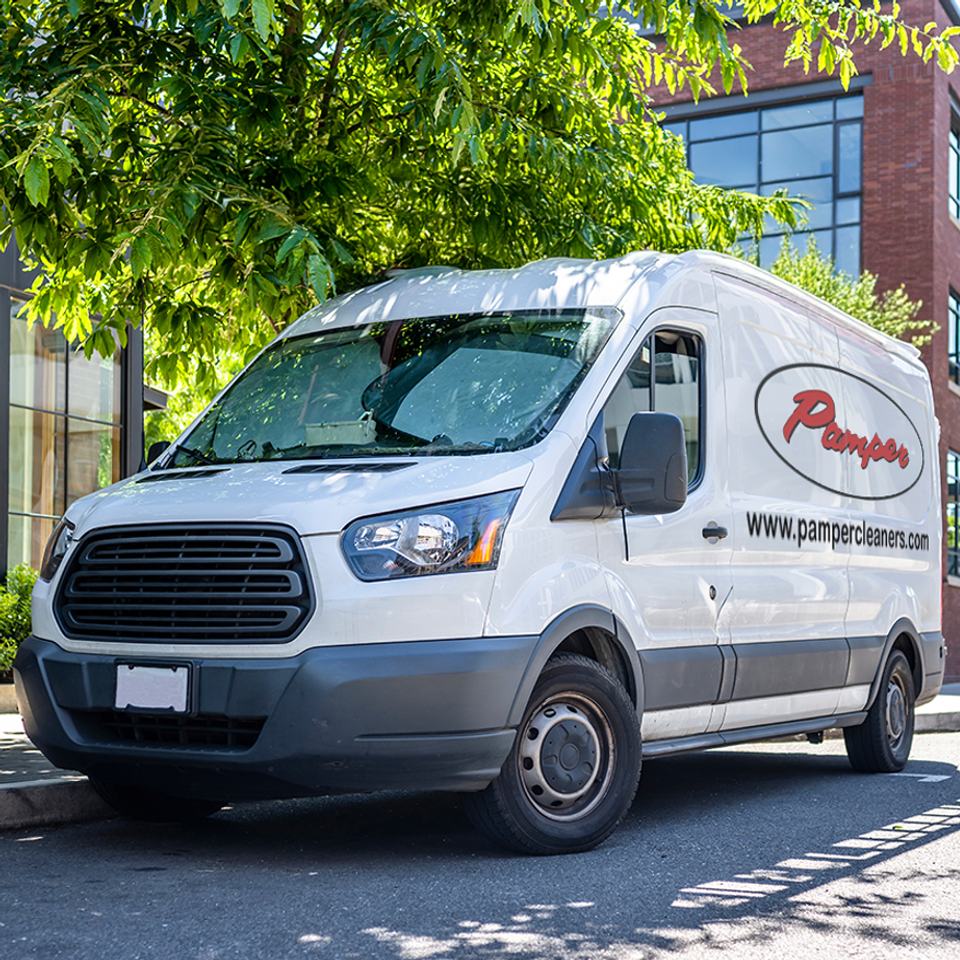 Pamper van website