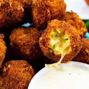 Fried jalapeno popper bites terrace
