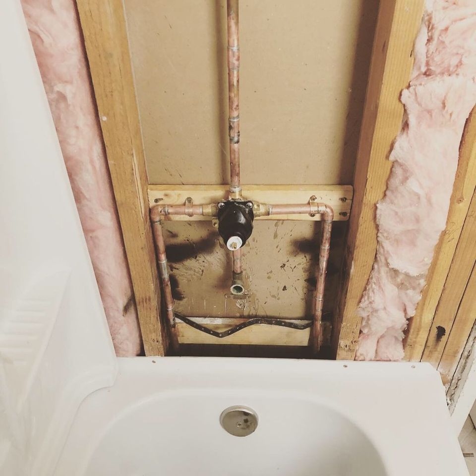 Bathtub and shower valve replacement