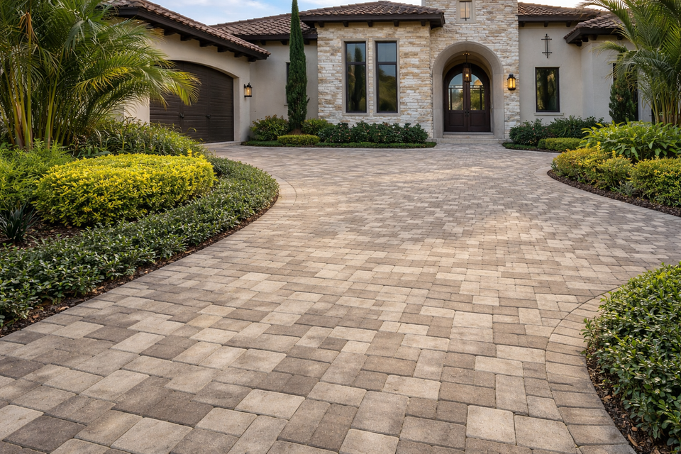 Paver Driveway Installation GoGreen Outdoor Pros