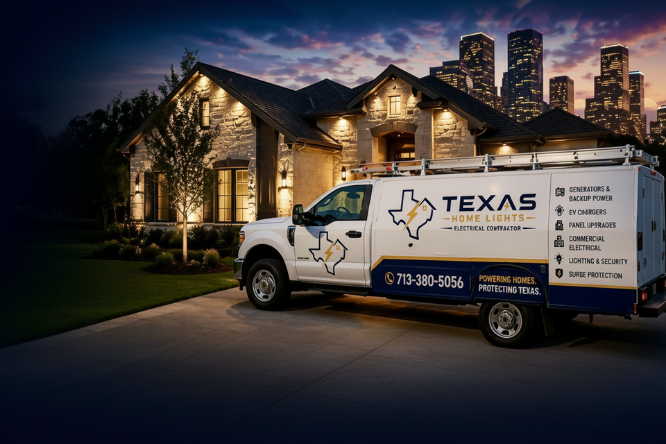 Truck and house no overlay text