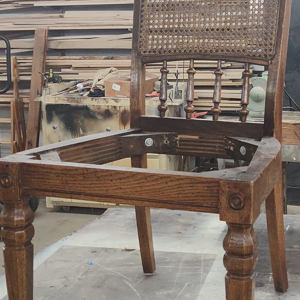 Re caning chairs bp