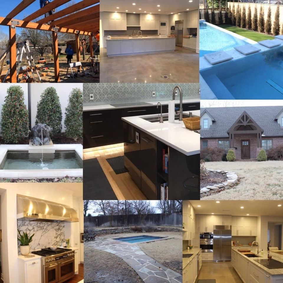 3d solutions general contractors   tulsa oklahoma   our services photos kitchen bathroom remodels pools outdoor spaces new homes