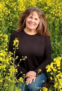 Eileen in flowers