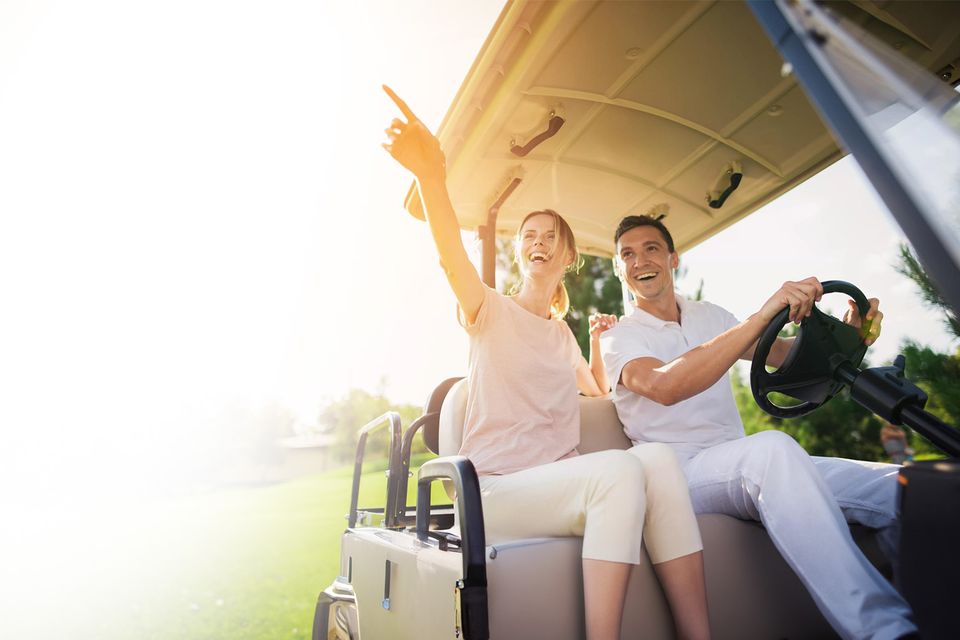 Premium golf cart rentals