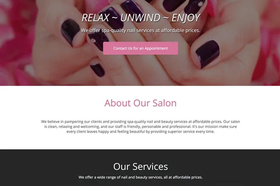 Nail salon website design theme20171102 19897 1sewh50 original