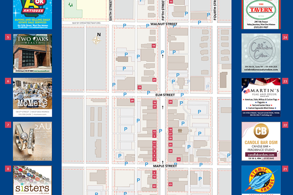 Valley junction map 2025 2