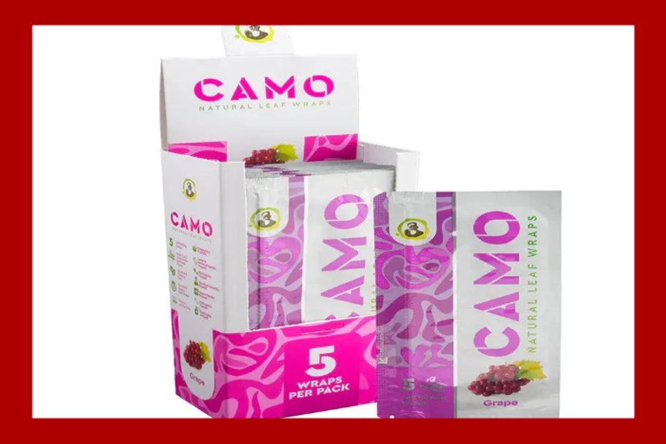 Afghan Hemp Camo Wraps Grape