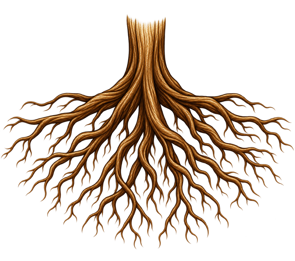 Roots icon transparent