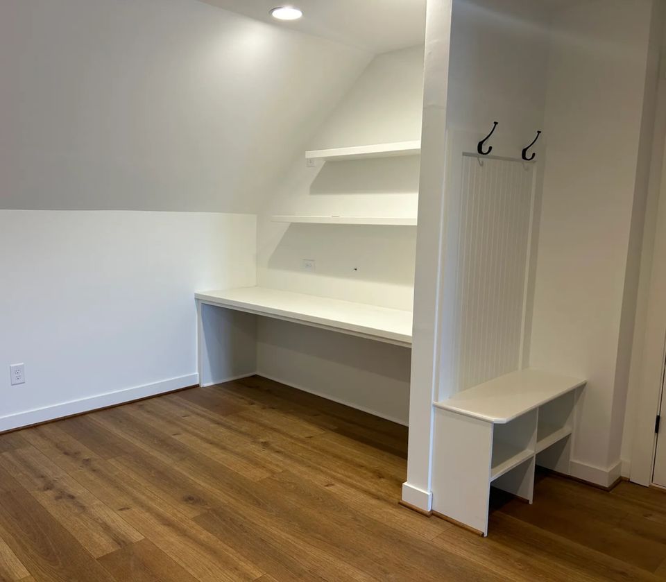 custom built mudrooms, mudroom ideas, RLD LLC mudroom builder, additional square footage contractor, general contractor in clayton