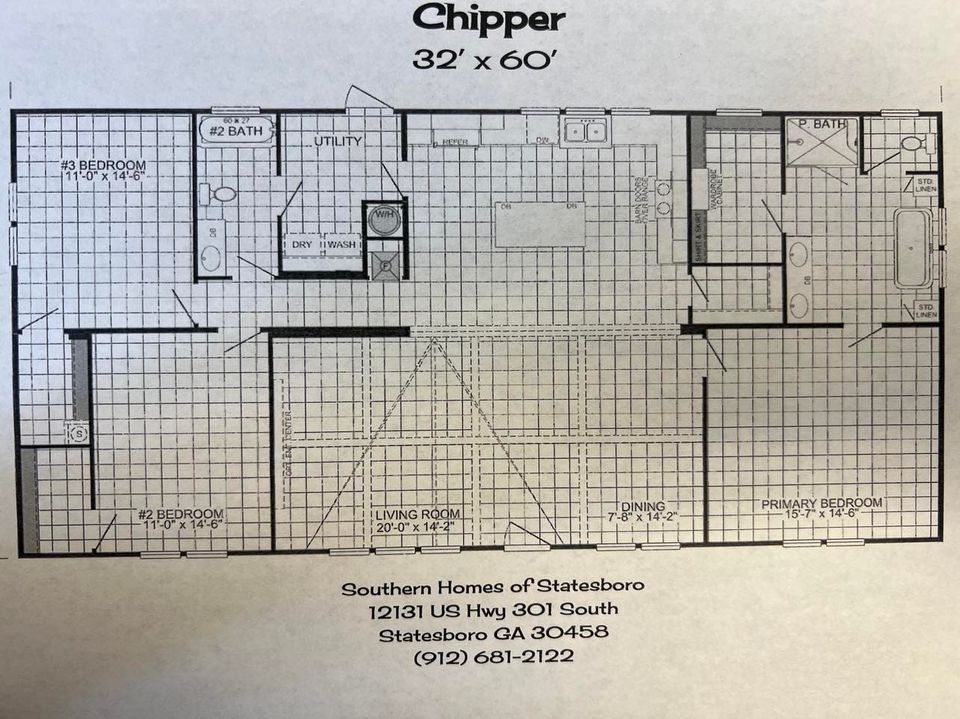 Chipper floor plan