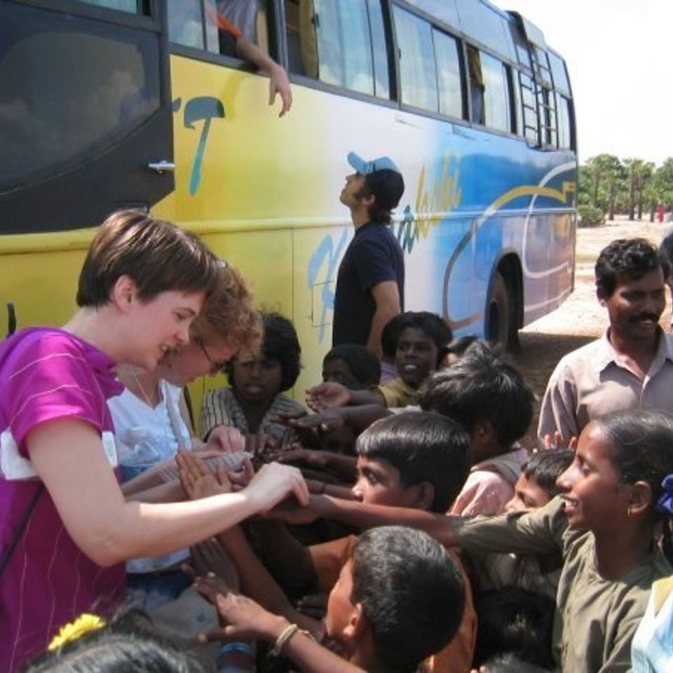 Jen in india