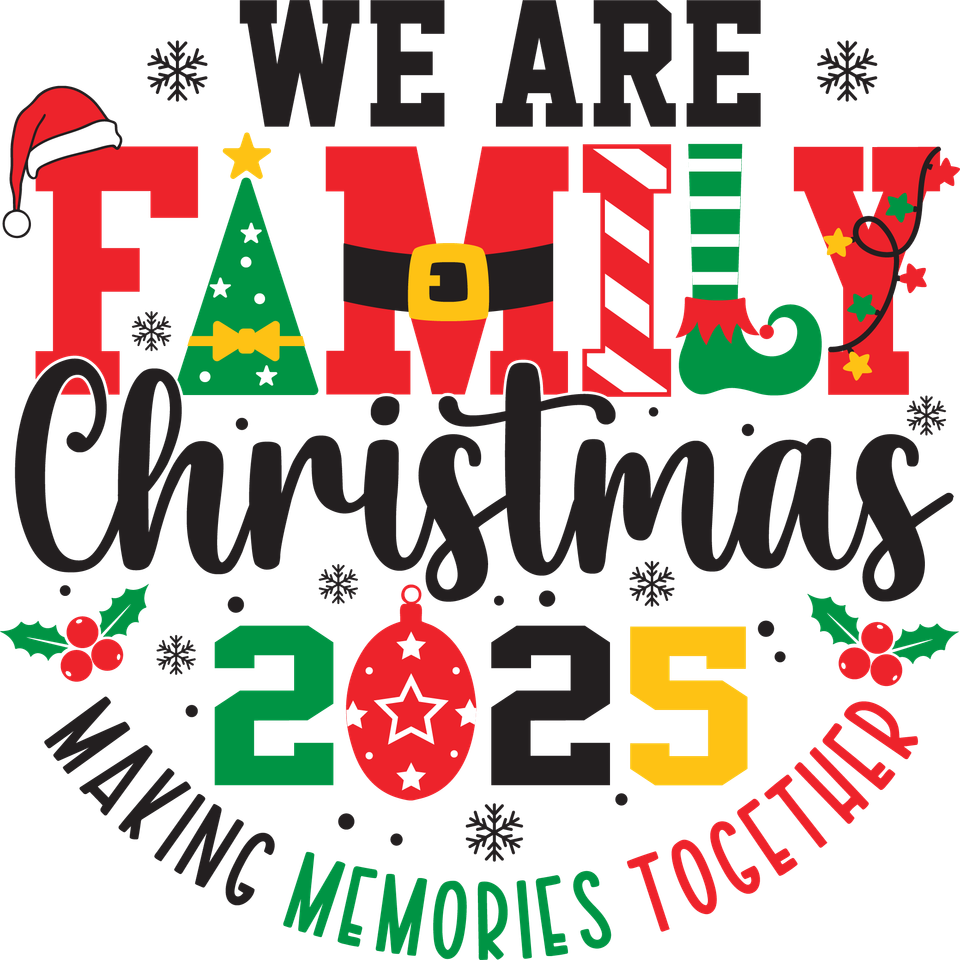 Seasons   christmas wearefamilychristmas2025black
