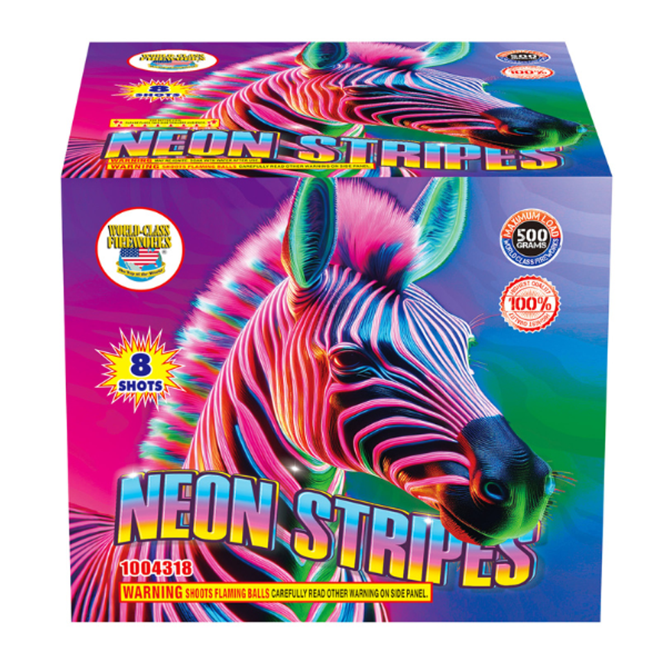 Neon stripes cv