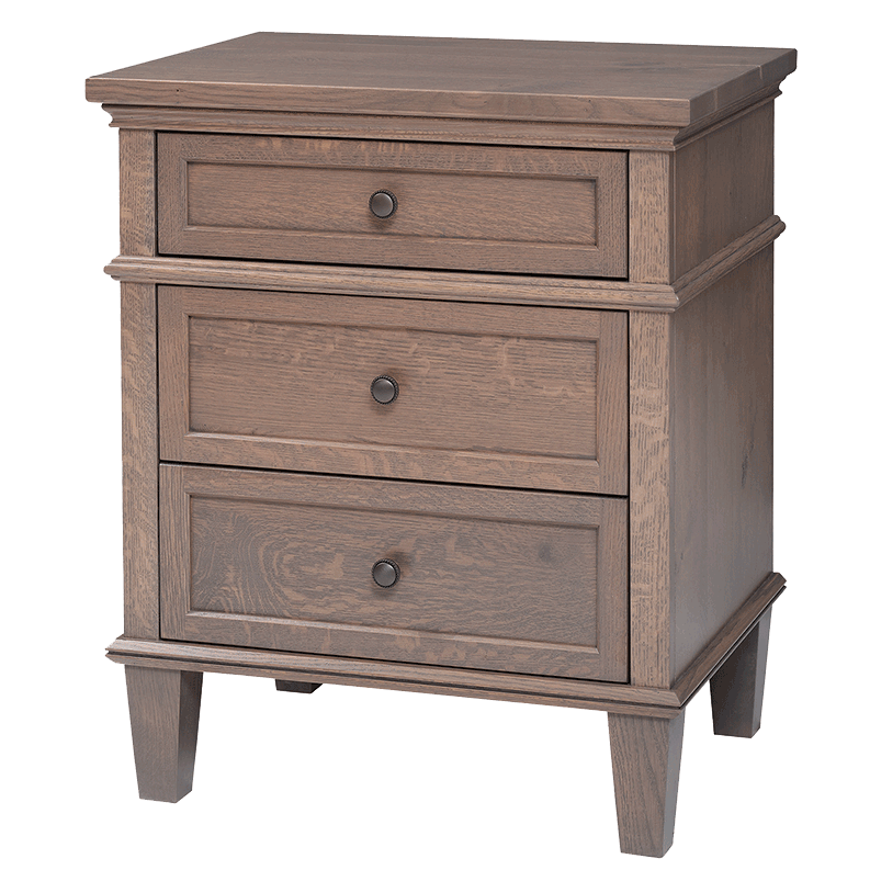 Trf 2106 rockport 3 drawer nightstand 
