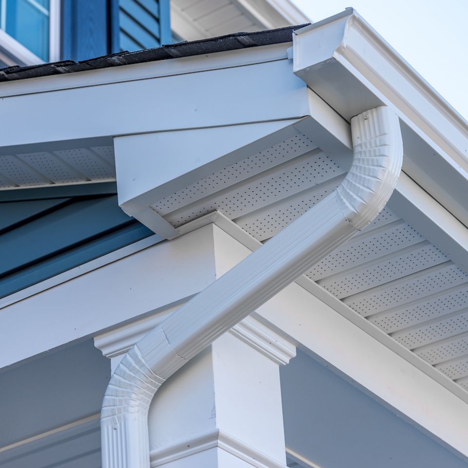 Aluminum gutter system
