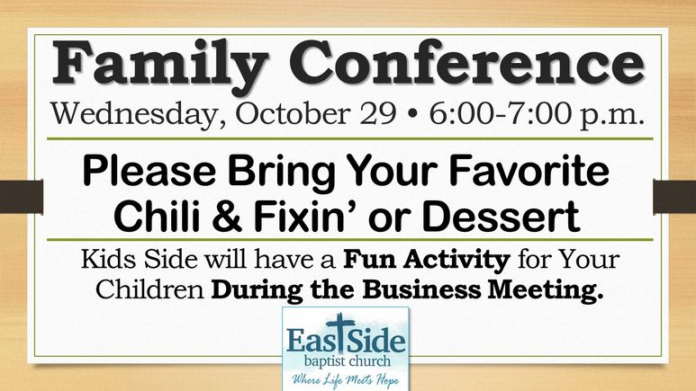 2025 october family conference