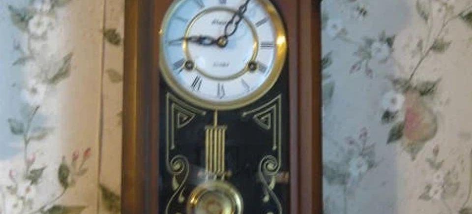 wall clock Kauffman Bros Auctions