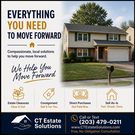 CT Estate Solutions. Real estate solutions to help you move forward