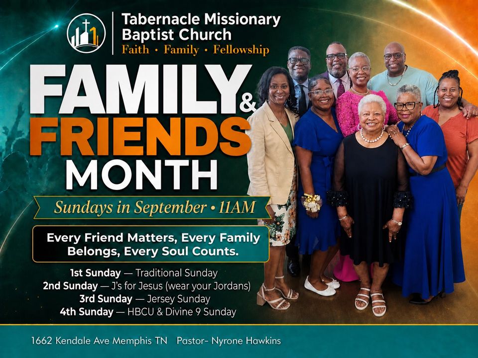 Friends day flyer
