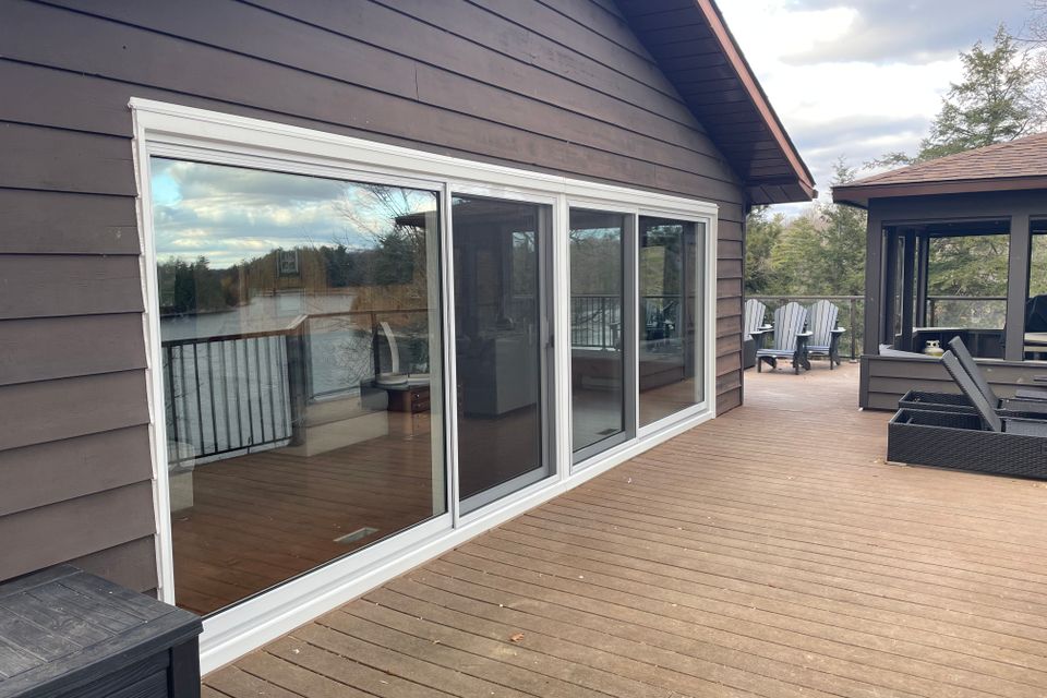 Sliding patio door