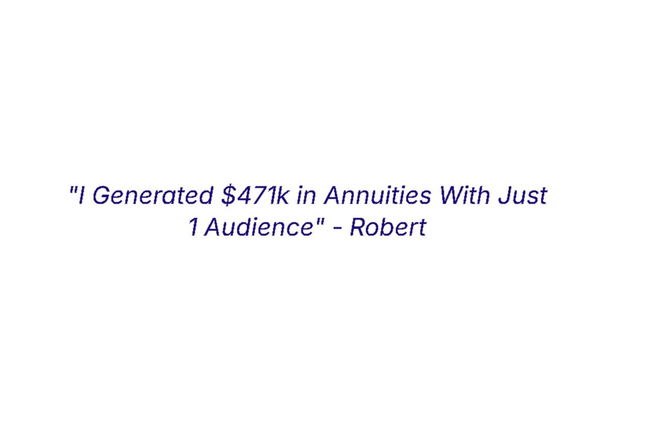 471k on one single audience
