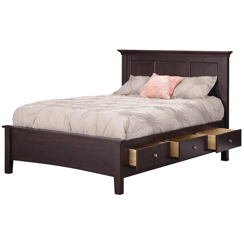 Trf 400 ellington queen bed 2098 drawers