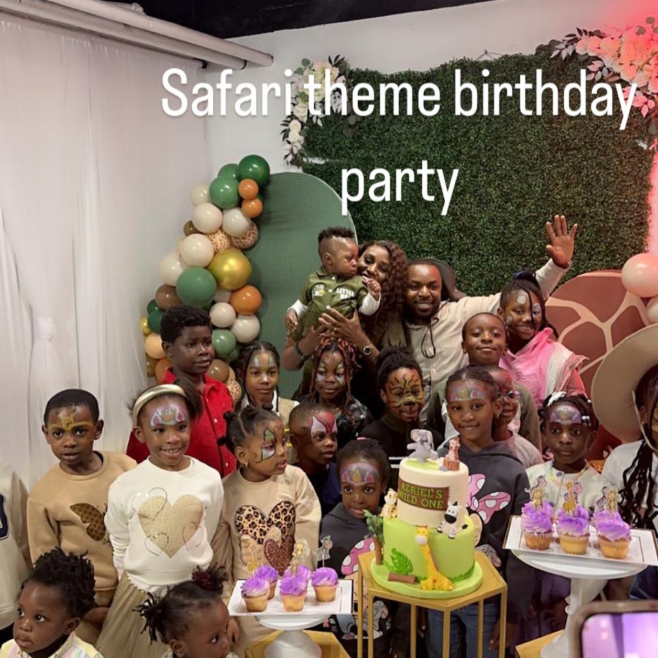 Samanthia safari theme birthday party