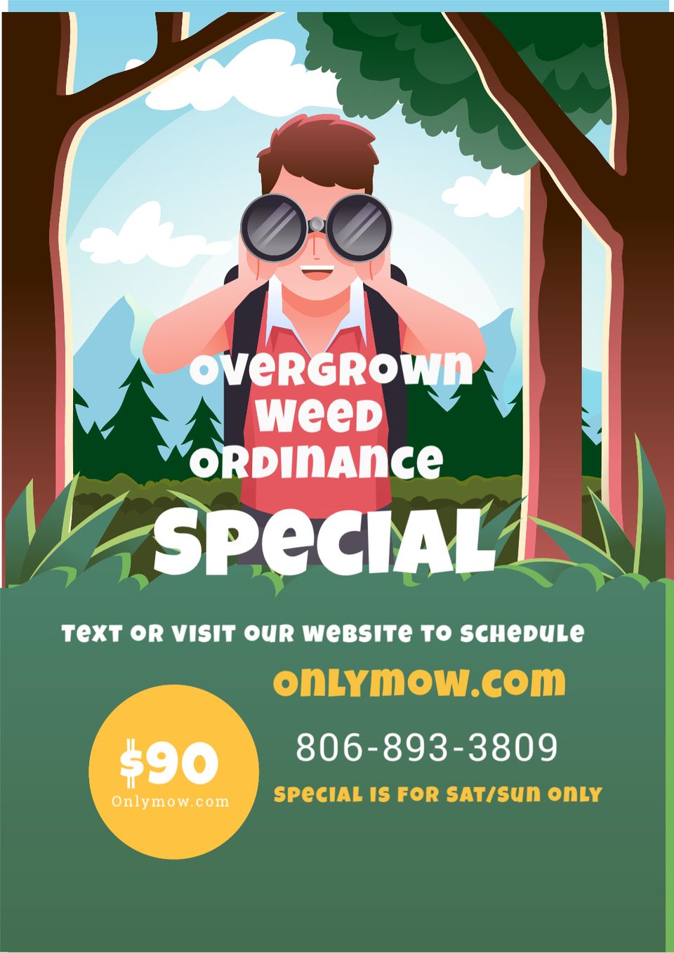 Onlymow special