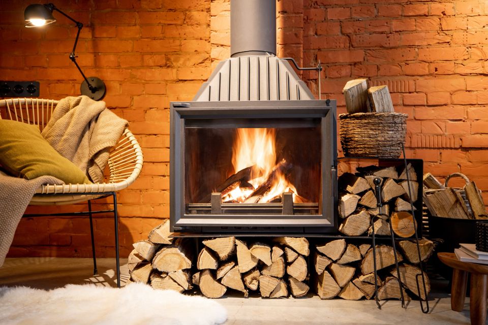 Wood Burning fireplace Installation