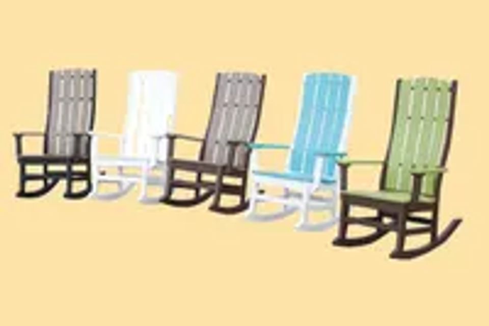 Amish furniture outdoor rockers