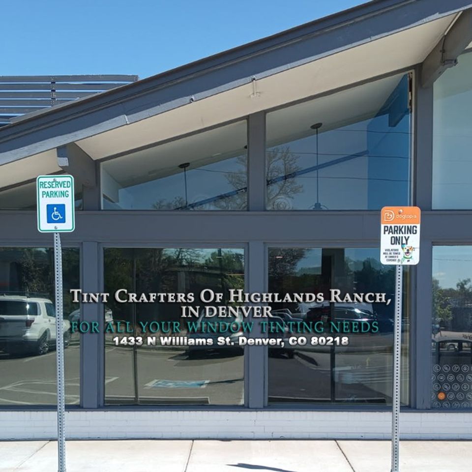 Commercial window tinting wheat ridge Colorado