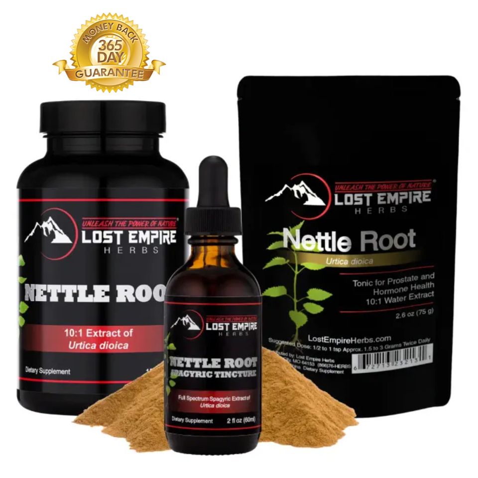Buy nettle root tincture capsules powder