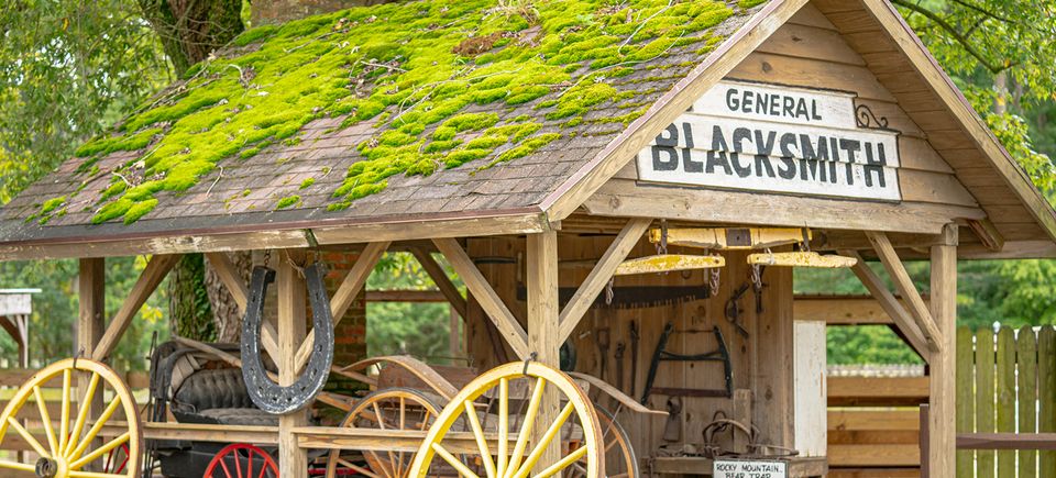 Rv frontier town blacksmith
