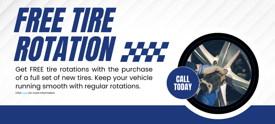 Red and white modern tire services outdoor banner 7