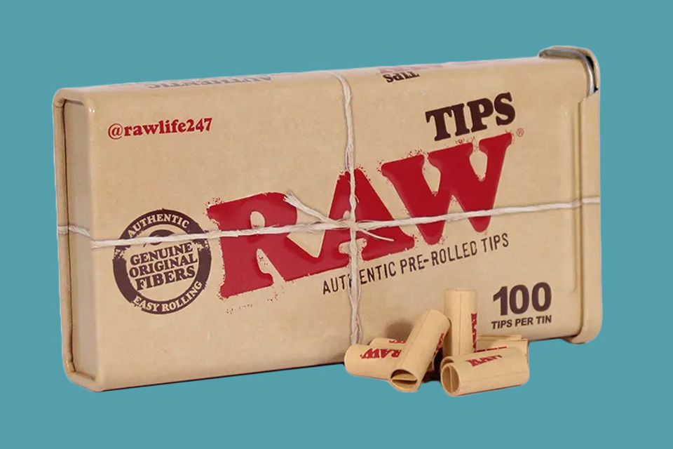 RAW Rolling Papers - Pre-Rolled Tips