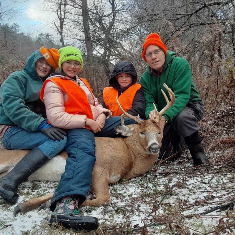 Zenia shot this 9-point buck in New York