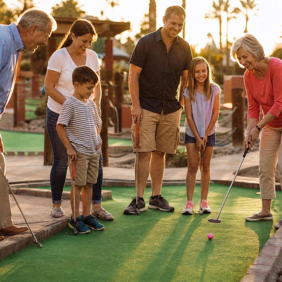 Mini Golf course