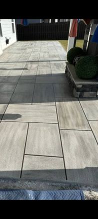 Porcelain patio 1