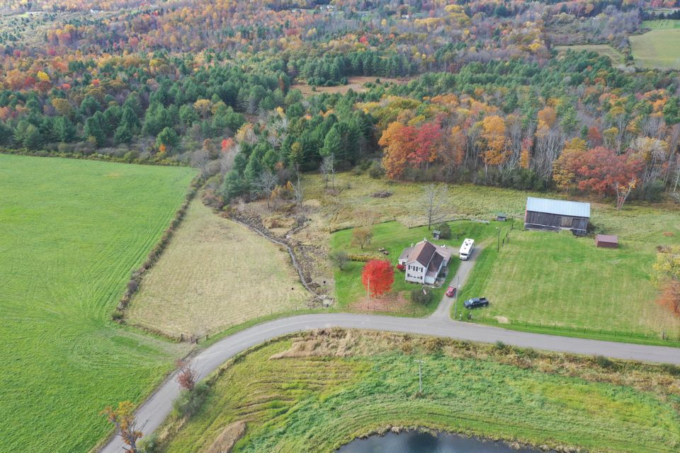 2023 arial drone looking west