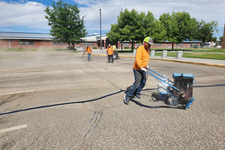 Prime Construction & Asphalt Caldwell ID crack fill