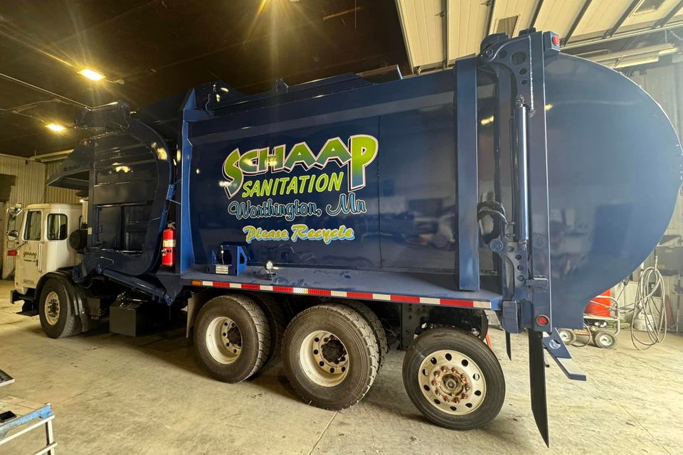 Schaap sanitation truck